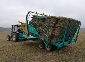 方草捆捡拾堆垛机