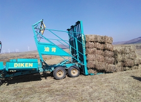方草捆捡拾堆垛机