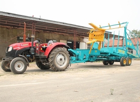 方草捆捡拾堆垛机