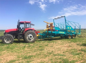 方草捆捡拾堆垛机