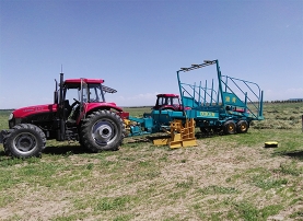 9DJ-6072A Square Bale Picking up-Stacking Machine
